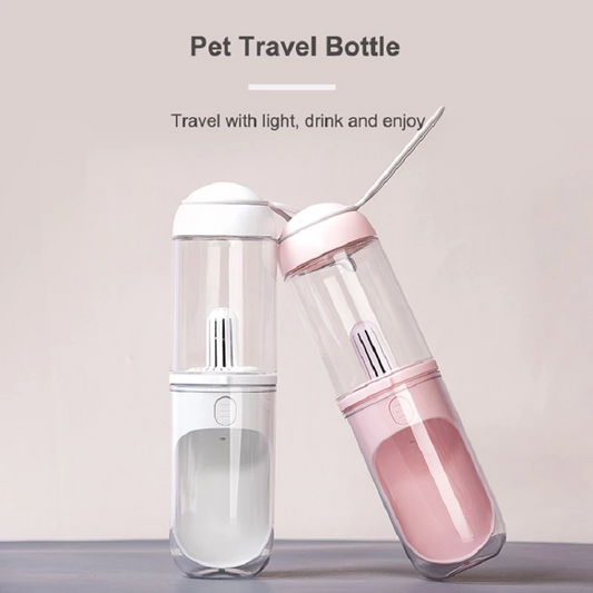 Outdoor Travel Pet Water Dispenser Pet Dog Cat Water Bottle